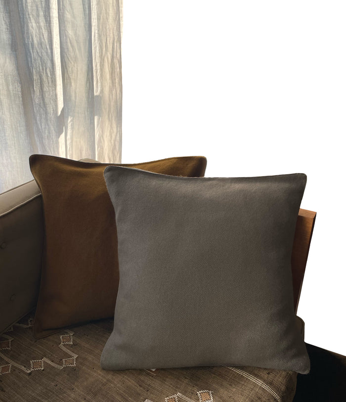 Denis Colomb Cashmere Cushion Cover Warm Grey