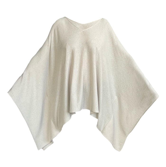 denis colomb Djellaba Poncho Alabaster