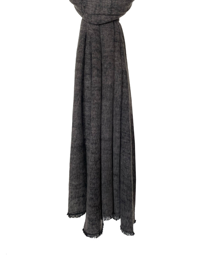 Denis Colomb Dolpo Shawl Cappuccino + Black