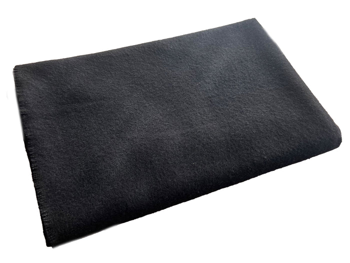 denis colomb Felted Throw 4 ply Black
