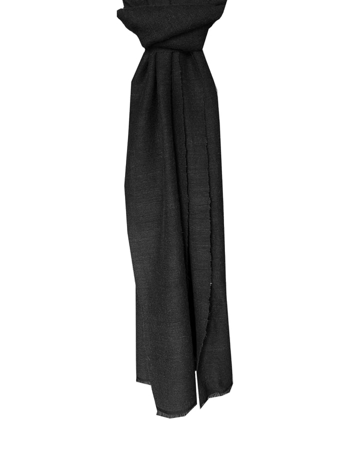 Denis Colomb Fes Scarf Black + Black