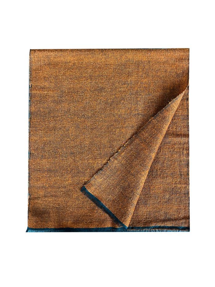 denis colomb Fes Scarf Black + Tibetan Orange