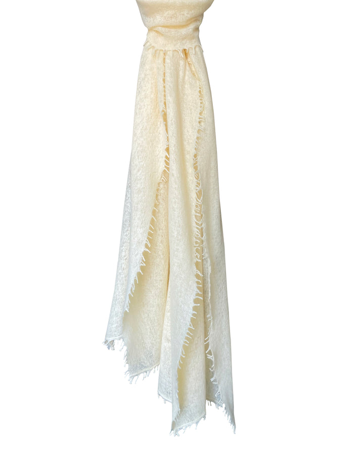 Denis Colomb Fuzzy Feutre Shawl Sunlight