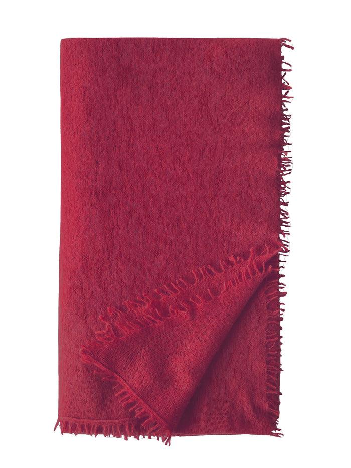 denis colomb Fuzzy Feutre Shawl Tibetan Red Monk