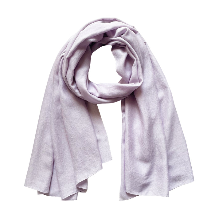 Denis Colomb Georgia Silk Solid Stole Evening Haze