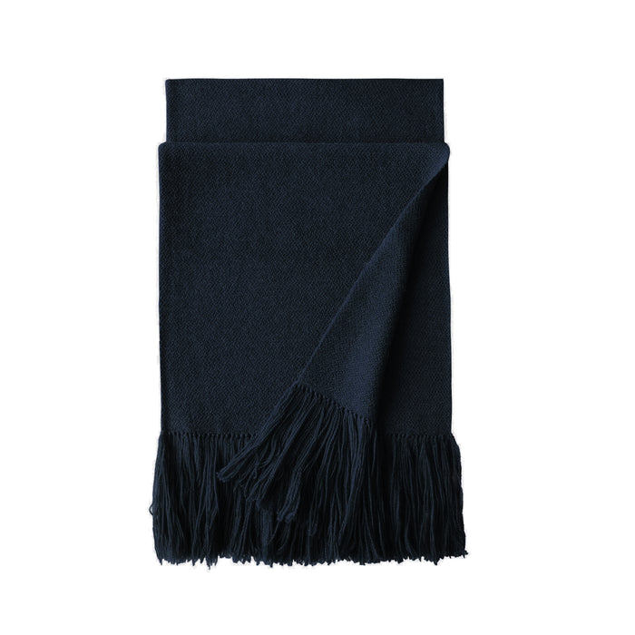 denis colomb Gobi Solid Scarf Dark Navy