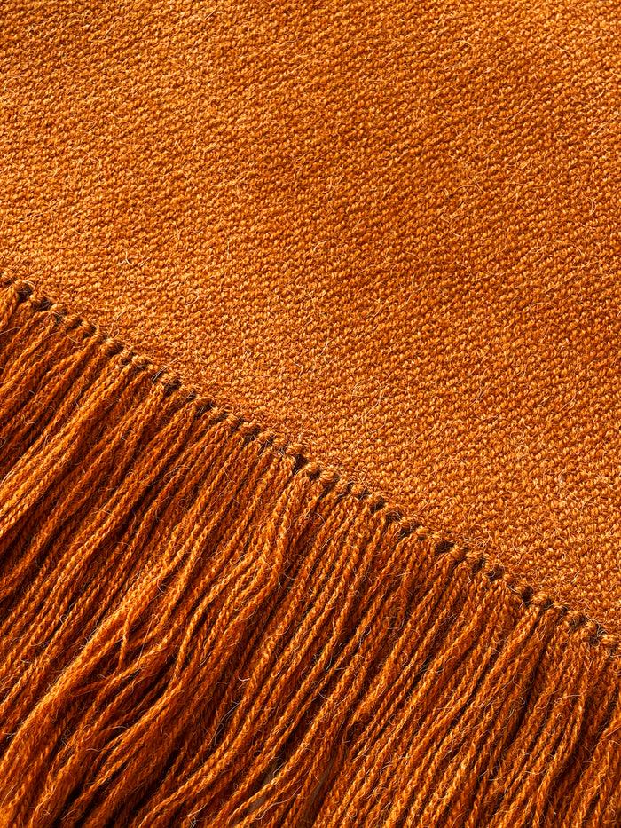 Denis Colomb Gobi Solid Scarf Tibetan Orange