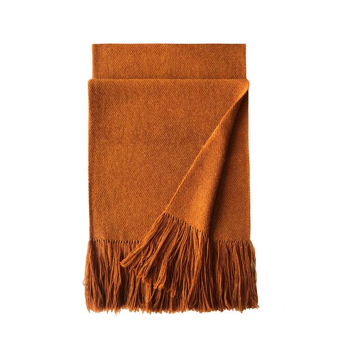 denis colomb Gobi Solid Scarf Tibetan Orange