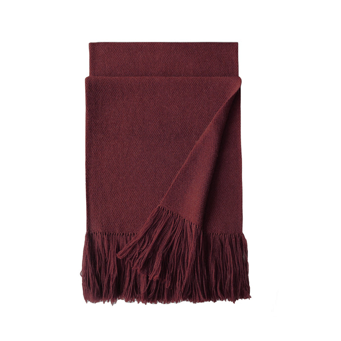 denis colomb Gobi Solid Scarf Tibetan Red Monk