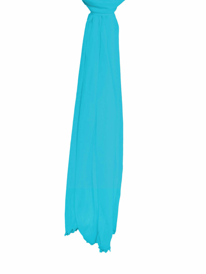 Denis Colomb Ibiza Solid Shawl Deep Turquoise