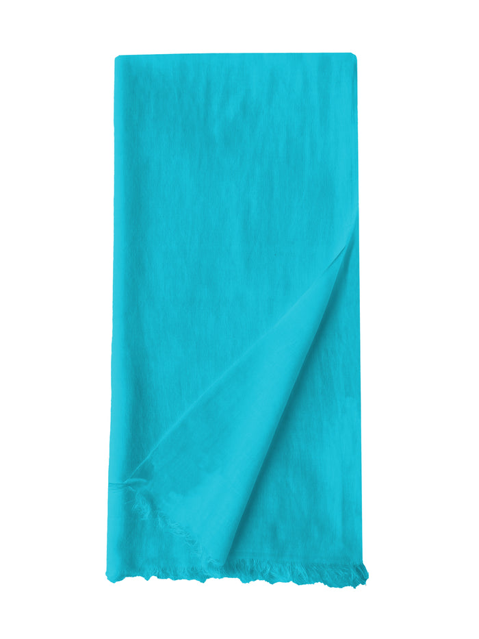 denis colomb Ibiza Solid Shawl Deep Turquoise