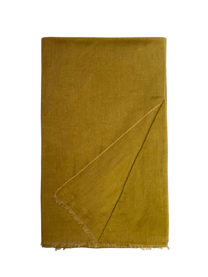 Denis Colomb Ibiza Solid Shawl Khaki