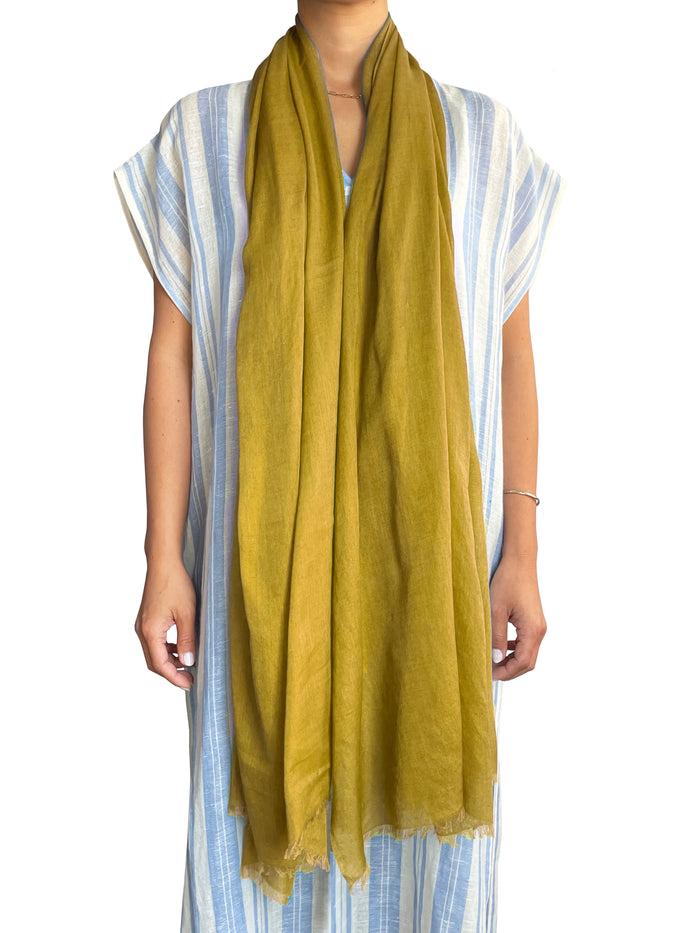 denis colomb Ibiza Solid Shawl Khaki