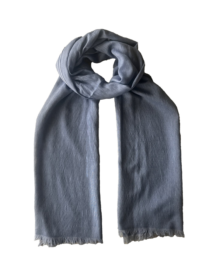 Denis Colomb Ibiza Solid Shawl Pale Sapphire