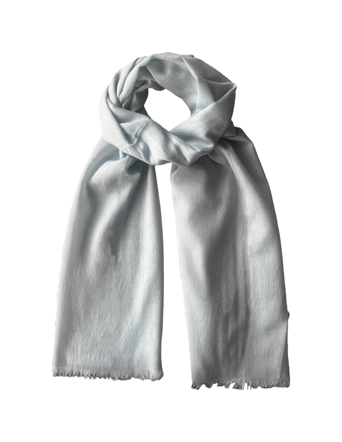 Denis Colomb Ibiza Solid Shawl Pearl Blue