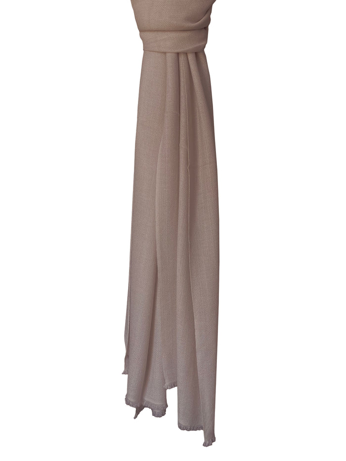 Denis Colomb Kiri Stole Dust Brown