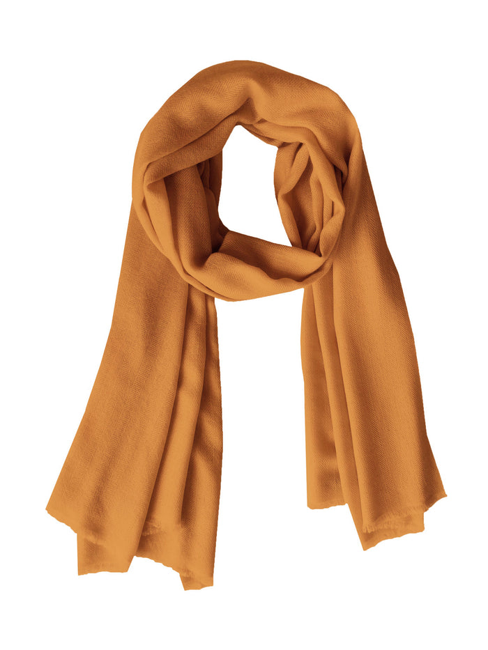 Denis Colomb Kiri Stole Tibetan Orange