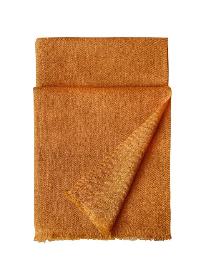 denis colomb Kiri Stole Tibetan Orange