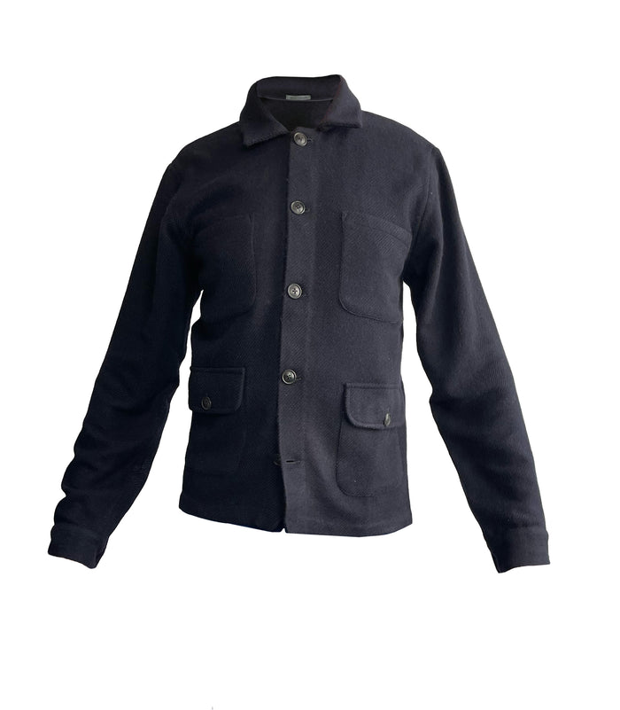 Denis Colomb Men's Gaucho Jacket Midnight Blue