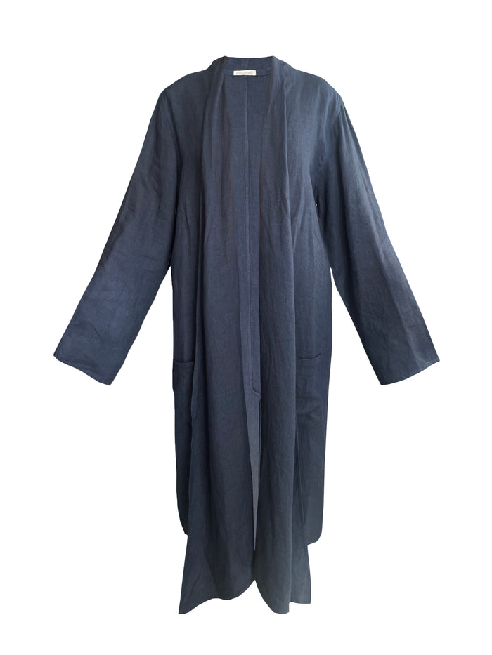 Denis Colomb Men's Nomad Coat Midnight Blue