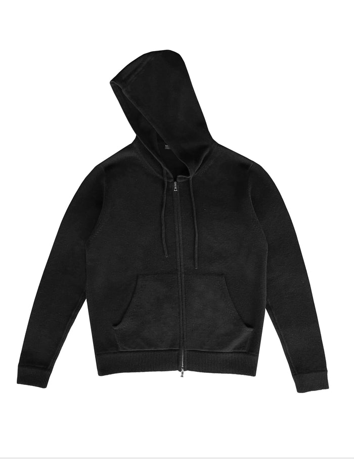 Denis Colomb Men's Zip Up Hoodie Black