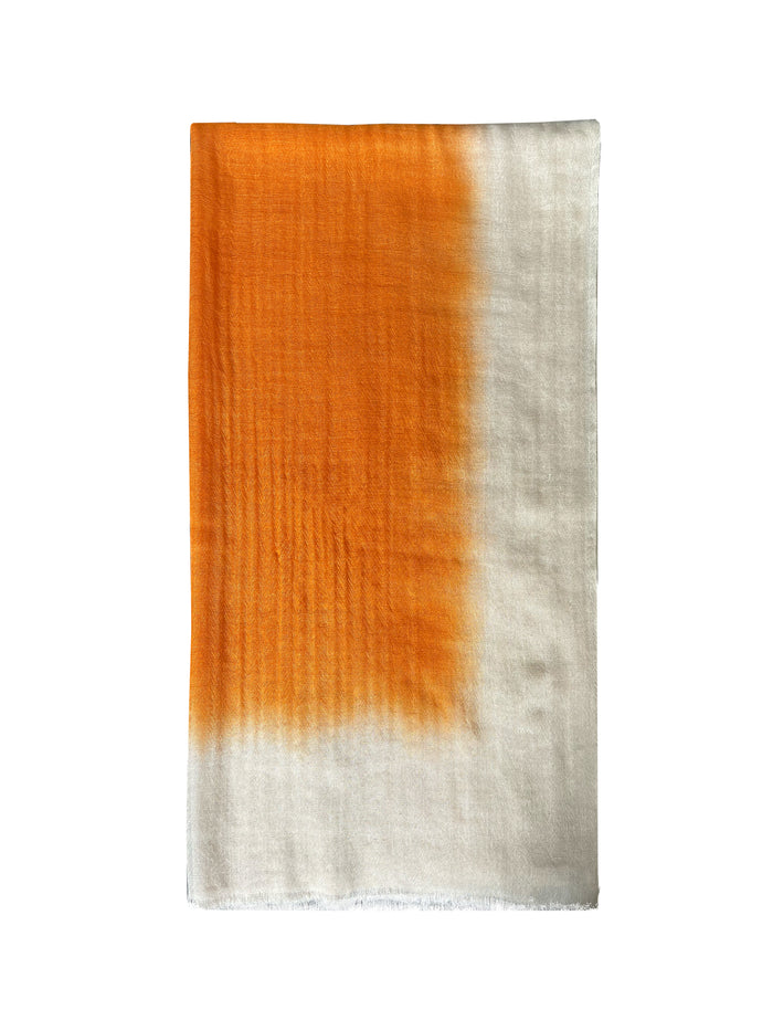 denis colomb Mustang Peacock Stole Sand+ Orange