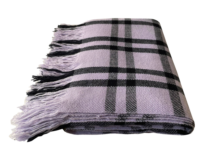 denis colomb Nara Blanket Lavender+Midnight Blue