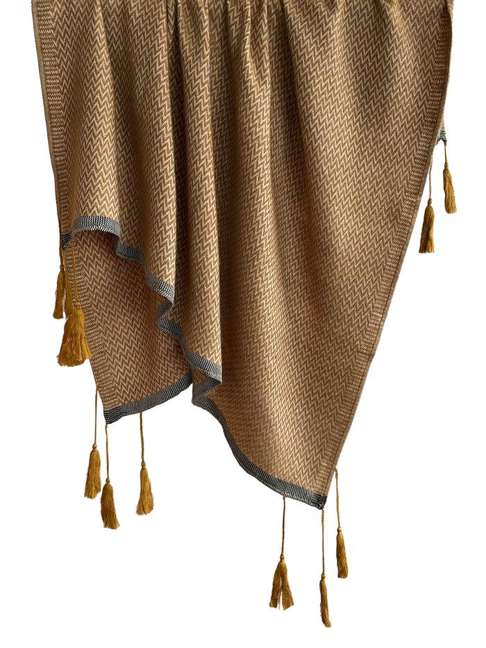 Denis Colomb Pia Zig Zag Square Gold + Natural