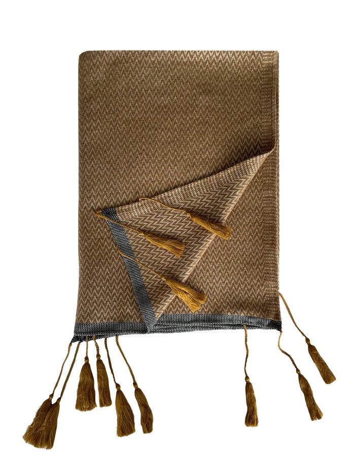 denis colomb Pia Zig Zag Square Gold + Natural