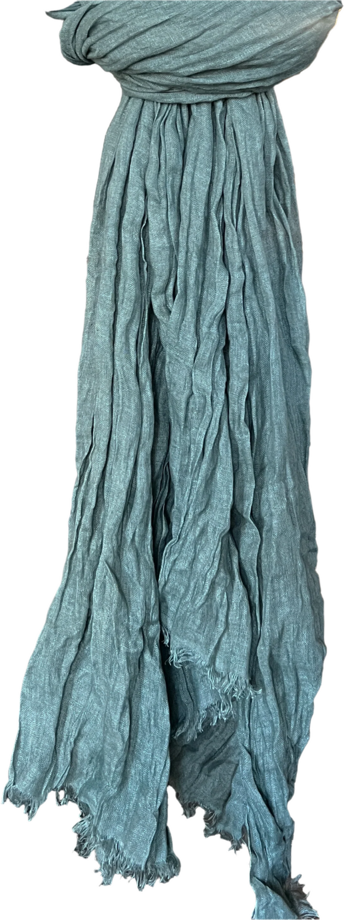 denis colomb Samba Solid Large Shawl Dark Jade