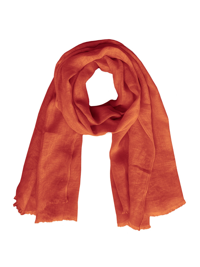 Denis Colomb Samba Solid Large Shawl Lava Red