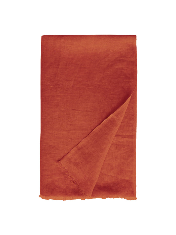 denis colomb Samba Solid Large Shawl Lava Red