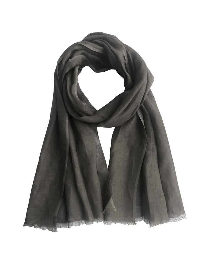 denis colomb Samba Solid Stole Charcoal