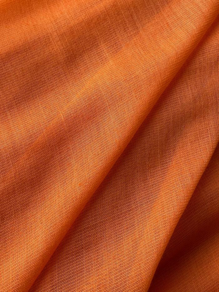 Denis Colomb Silky Cloud Stole Burnt Orange