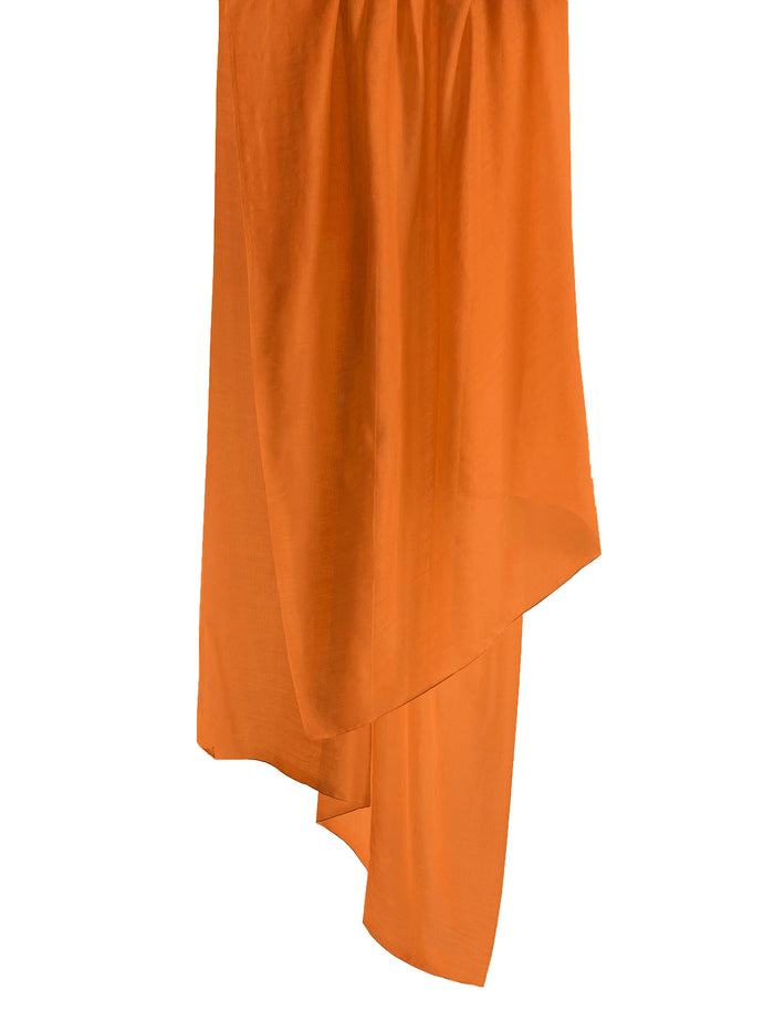 denis colomb Silky Cloud Stole Burnt Orange