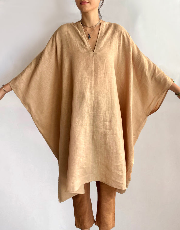 denis colomb Slit dress Sesame