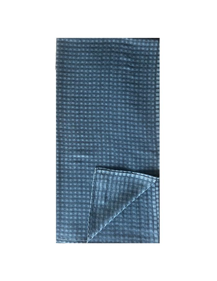 denis colomb Square Open Weave Stole Dark Teal