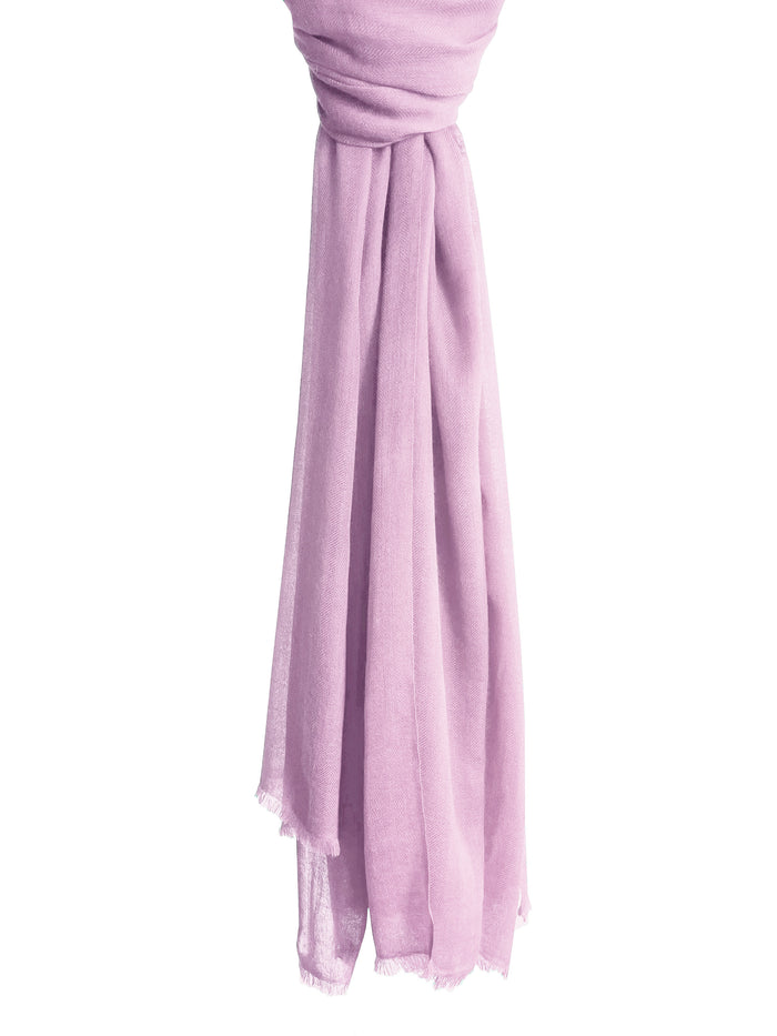 Denis Colomb Summer Kiri Shawl Pale Hibiscus