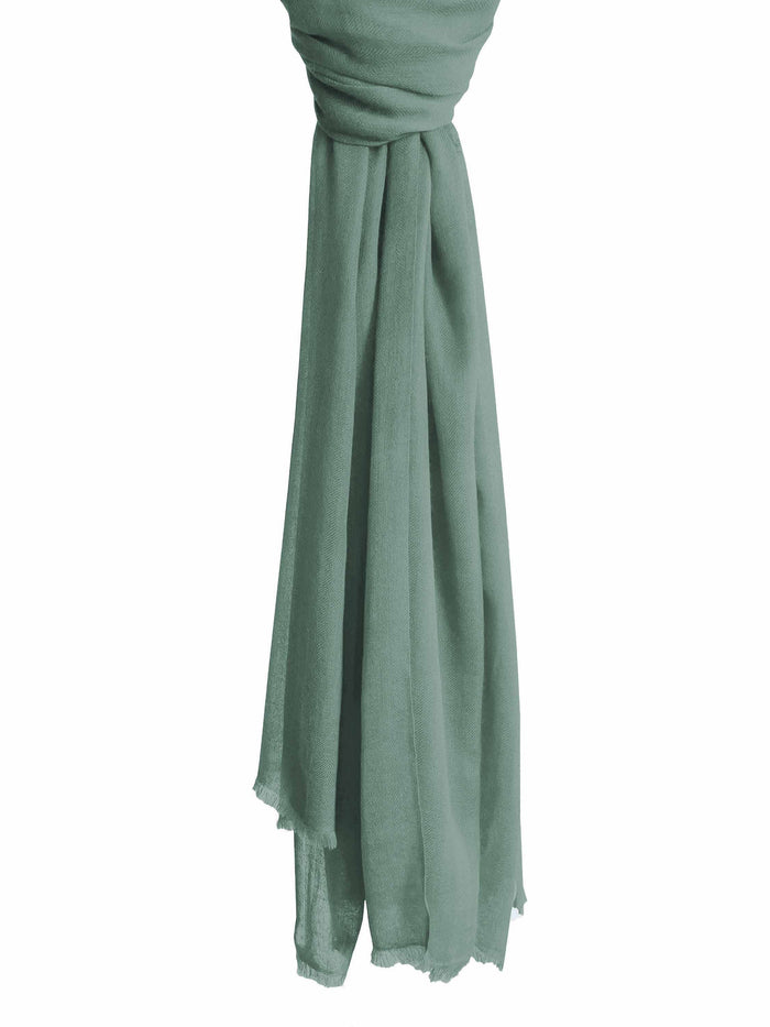 Denis Colomb Summer Kiri Stole Dark Jade