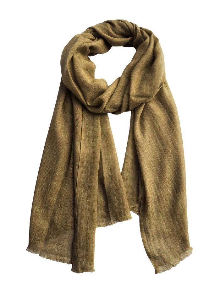 Denis Colomb Summer Kiri Stole Khaki