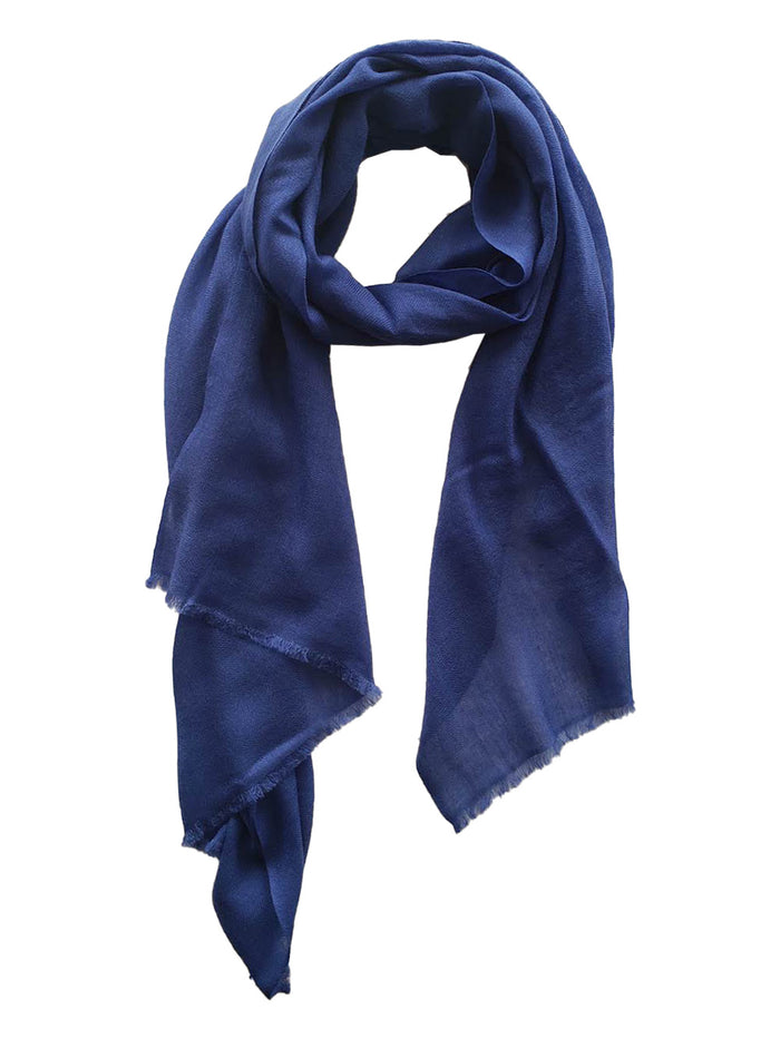 Denis Colomb Summer Kiri Stole Navy Blue