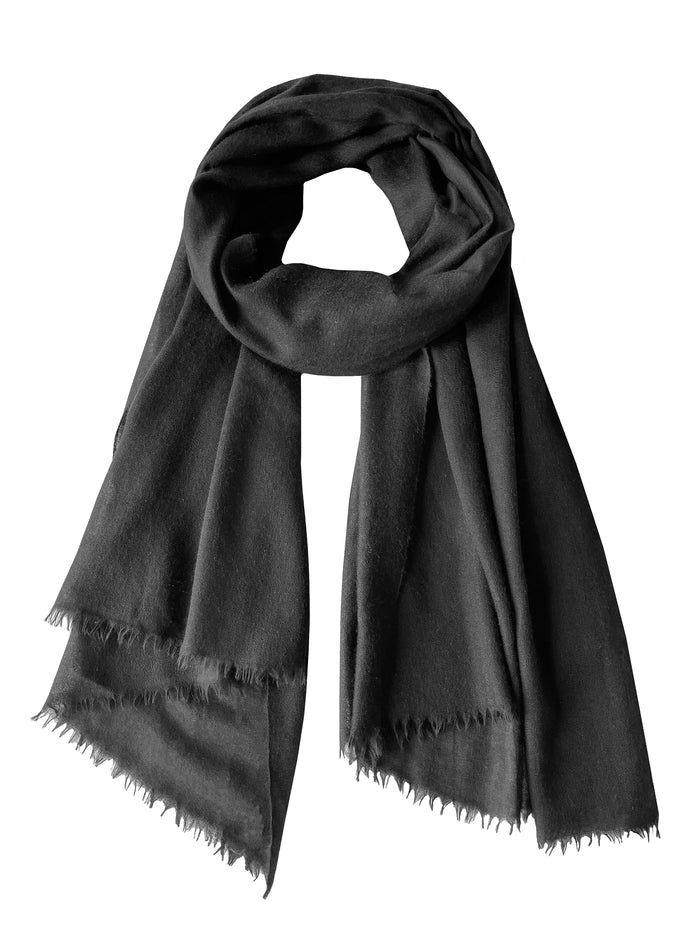 Denis Colomb Toosh Lisse Shawl Black