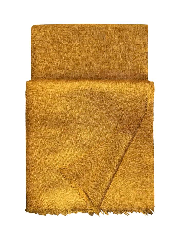 denis colomb Toosh Lisse Shawl Golden Brown