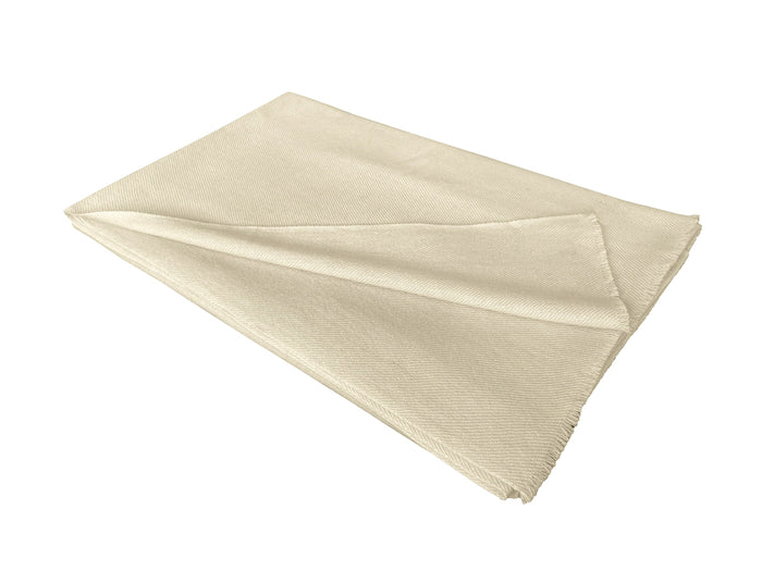 denis colomb Travel Shawl 1 ply White Sand