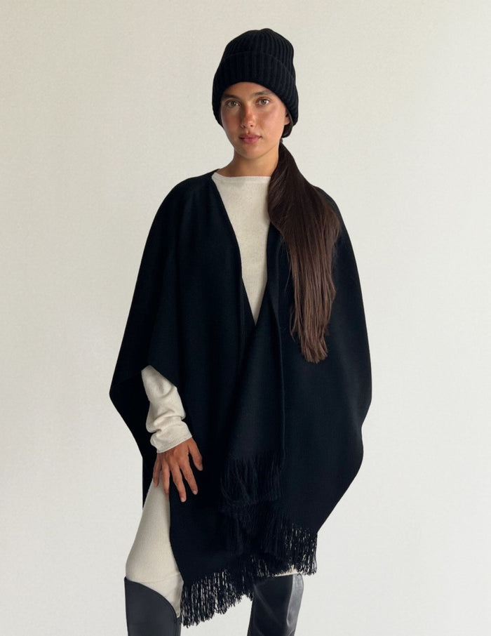 denis colomb Women's Gautam Cape Black