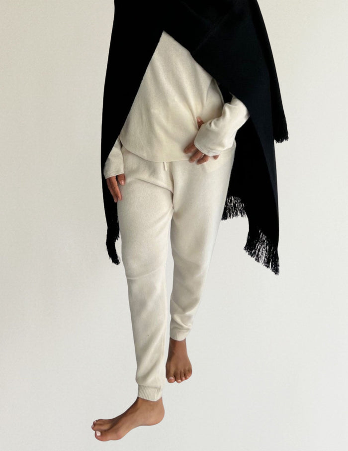 denis colomb Women's Sarouel Pants Chalk