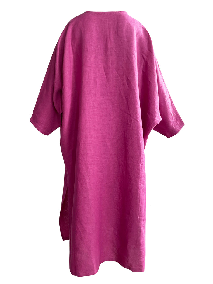 Denis Colomb Women's Tunic Dress Shocking Pink