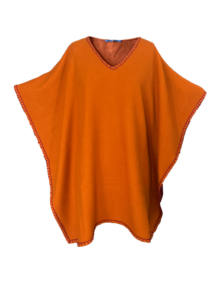 Denis Colomb Women Stitched Edge Poncho
