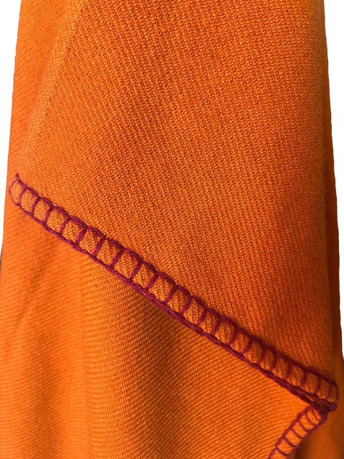 Denis Colomb Women Stitched Edge Poncho