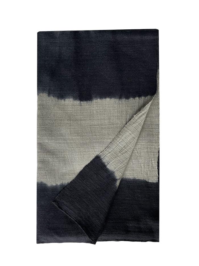 denis colomb Malibu Wide stripe Stole Elephant Skin + African Night